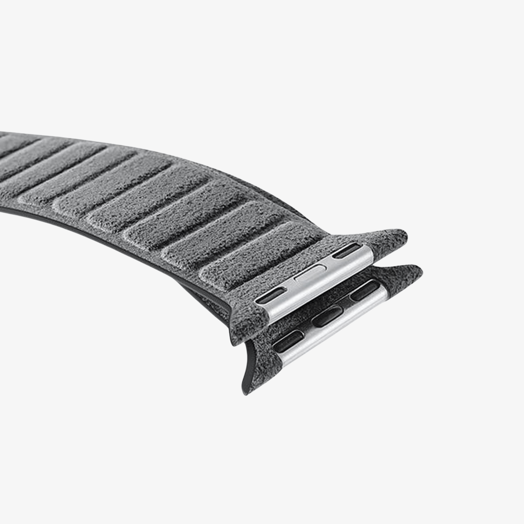 Alcantara Apple Watch Band - Nardo Gray - 38/40/41/42mm - Alcanside