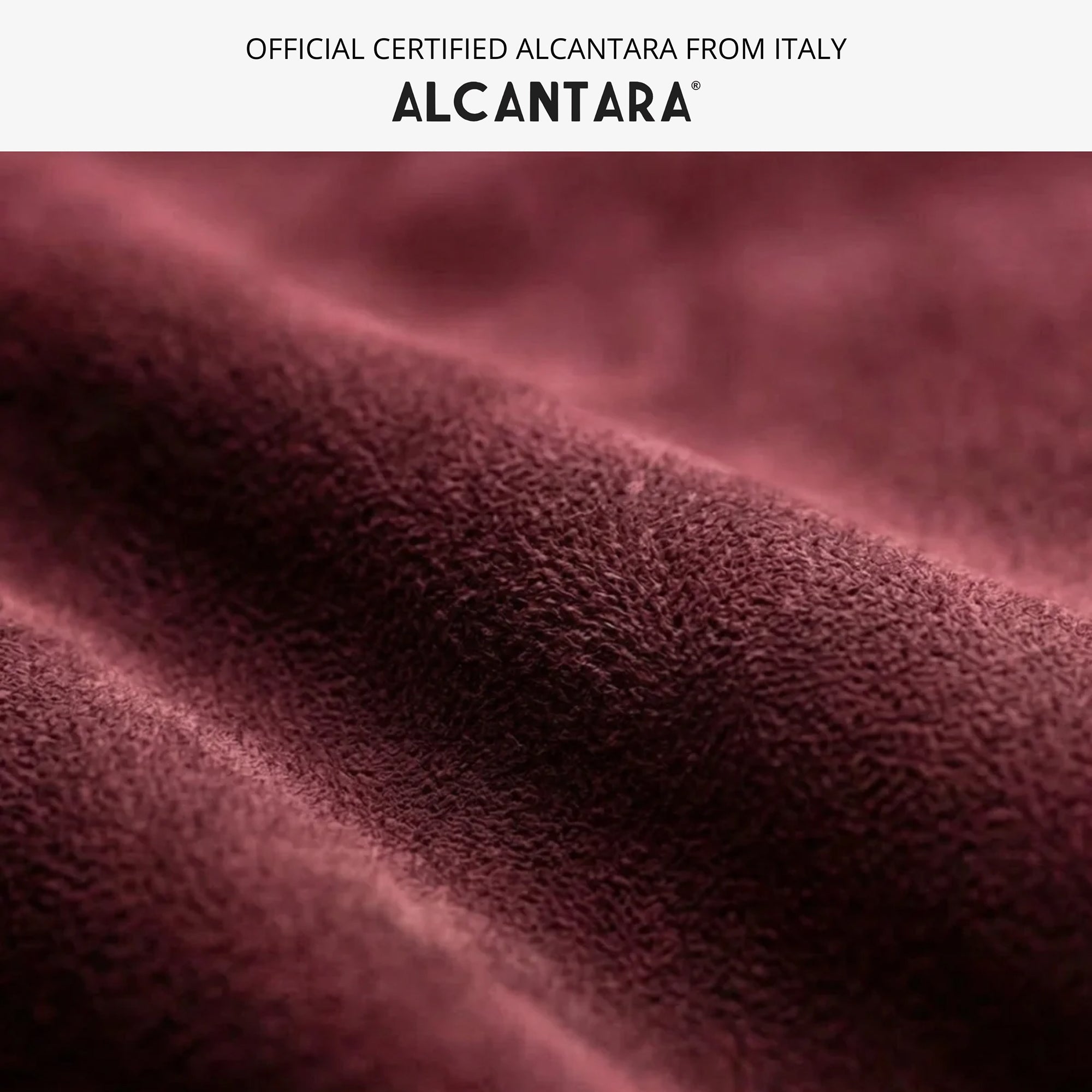 Alcantara Apple Watch Band - Wine Red - 42/44/45/46mm & Ultra (49mm) - Alcanside