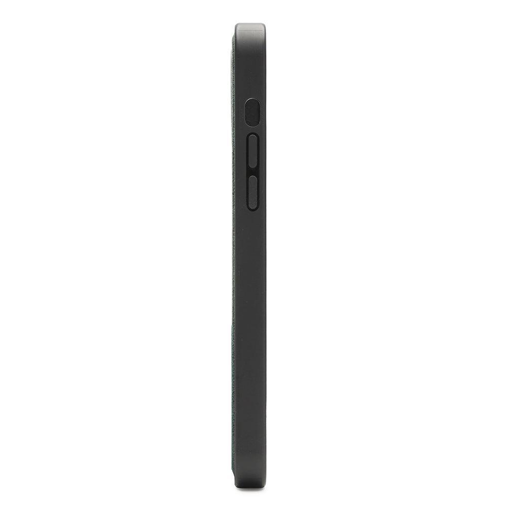 iPhone 15 Plus - Alcantara Back Cover - Midnight Green - Alcanside