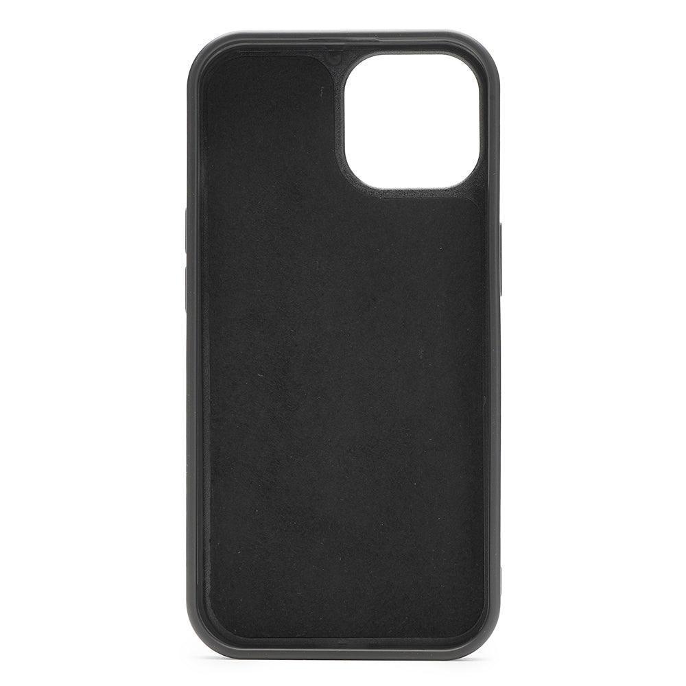 iPhone 15 Plus - Alcantara Back Cover - Wine Red - Alcanside