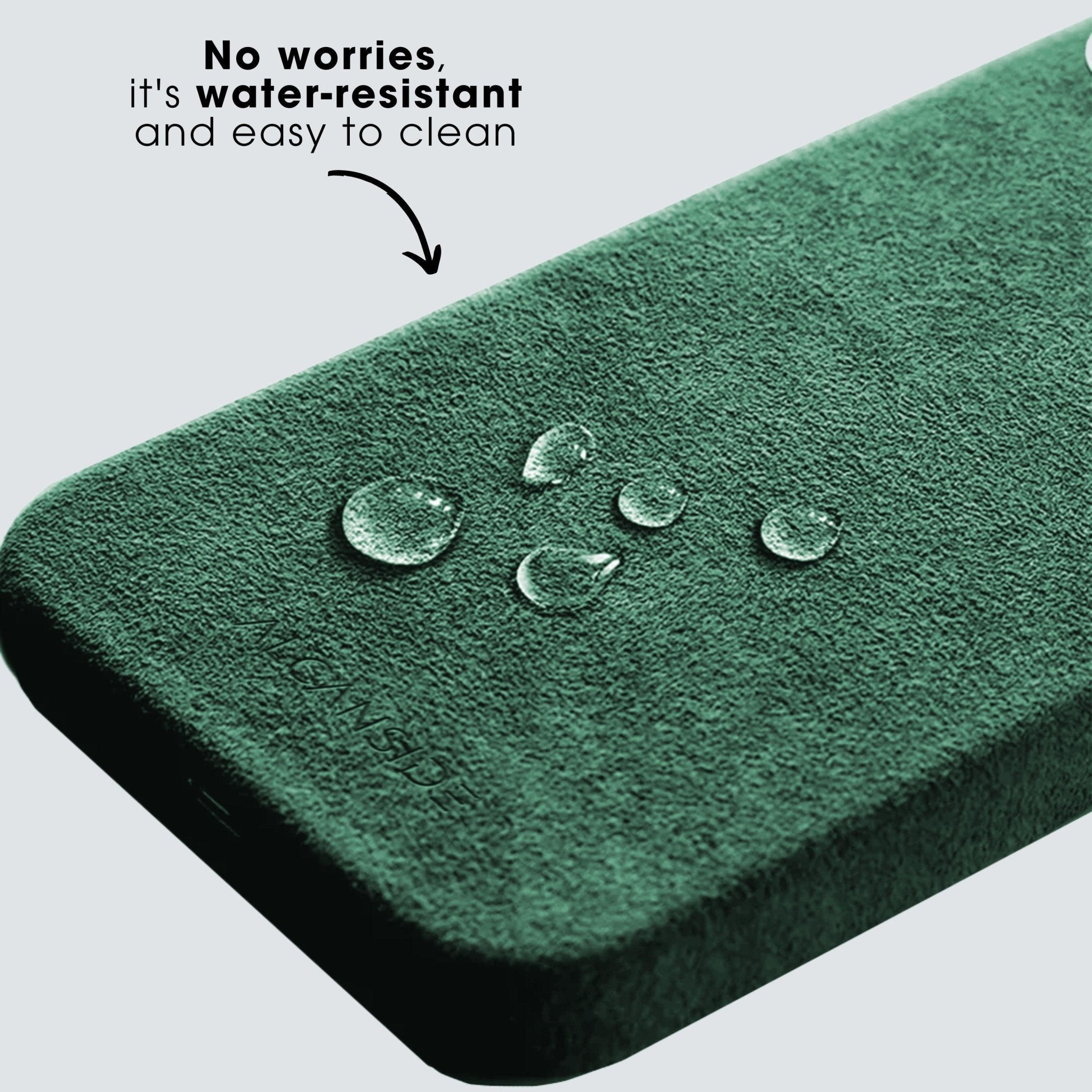 iPhone 15 Pro - Alcantara Case - Midnight Green - Alcanside