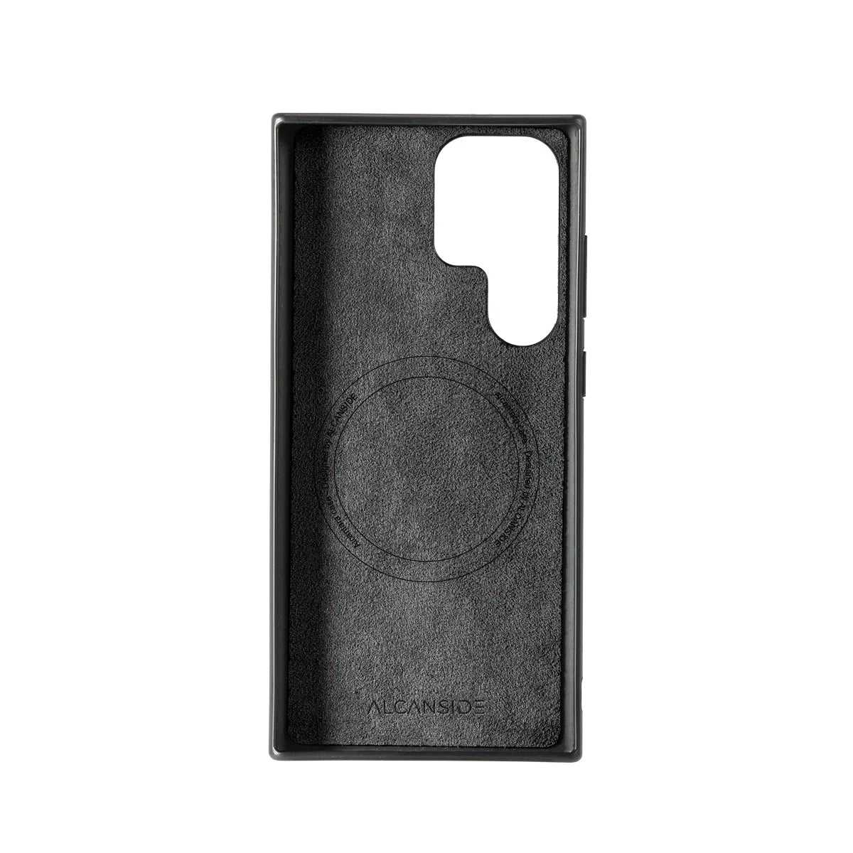 Samsung Galaxy S22 Ultra - Alcantara Back Cover - Space Grey - Alcanside