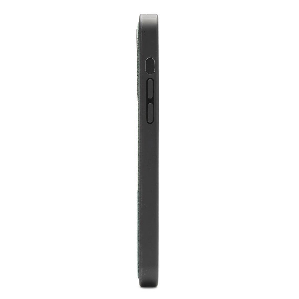 iPhone 13 Pro Max - Alcantara Back Cover - Midnight Green - Alcanside
