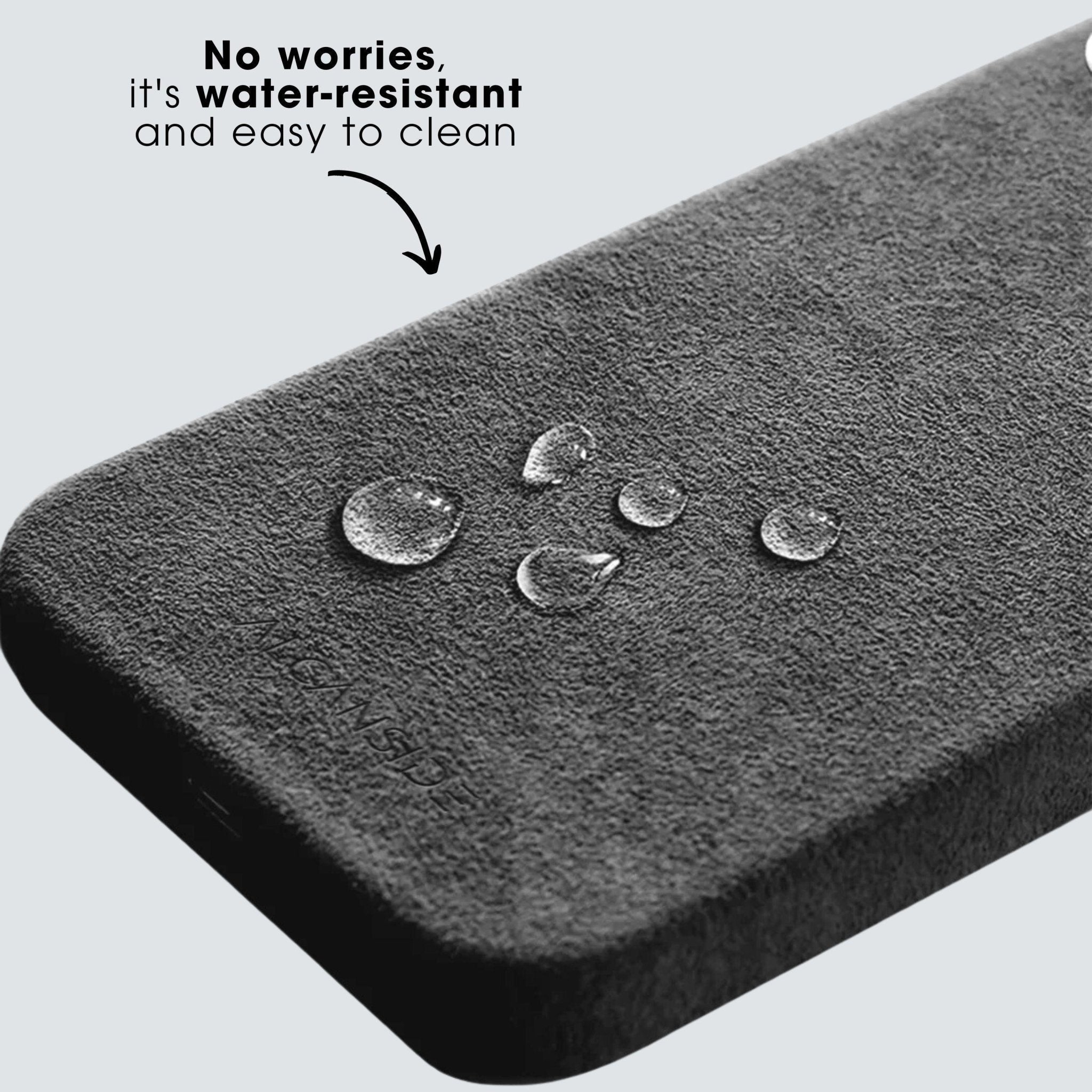 iPhone 14 Pro - Alcantara Case - space grey - Alcanside