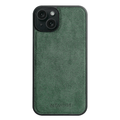 iPhone 16 - Alcantara Back Cover - Midnight Green