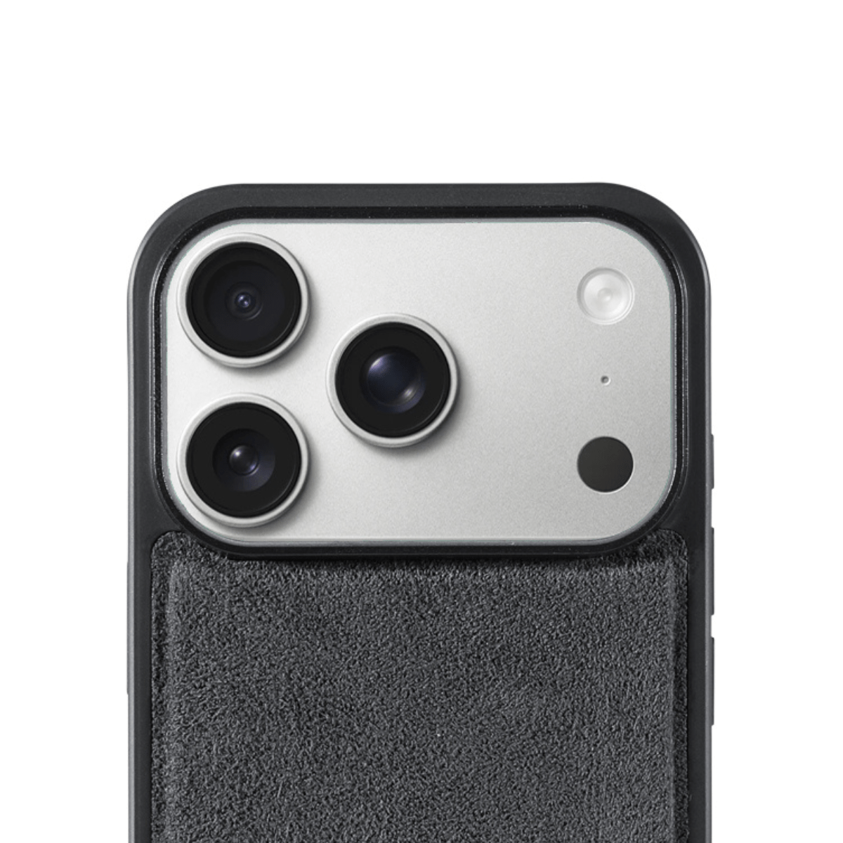 iPhone 17 Pro Max - Alcantara Back Cover - Space Grey - Alcanside