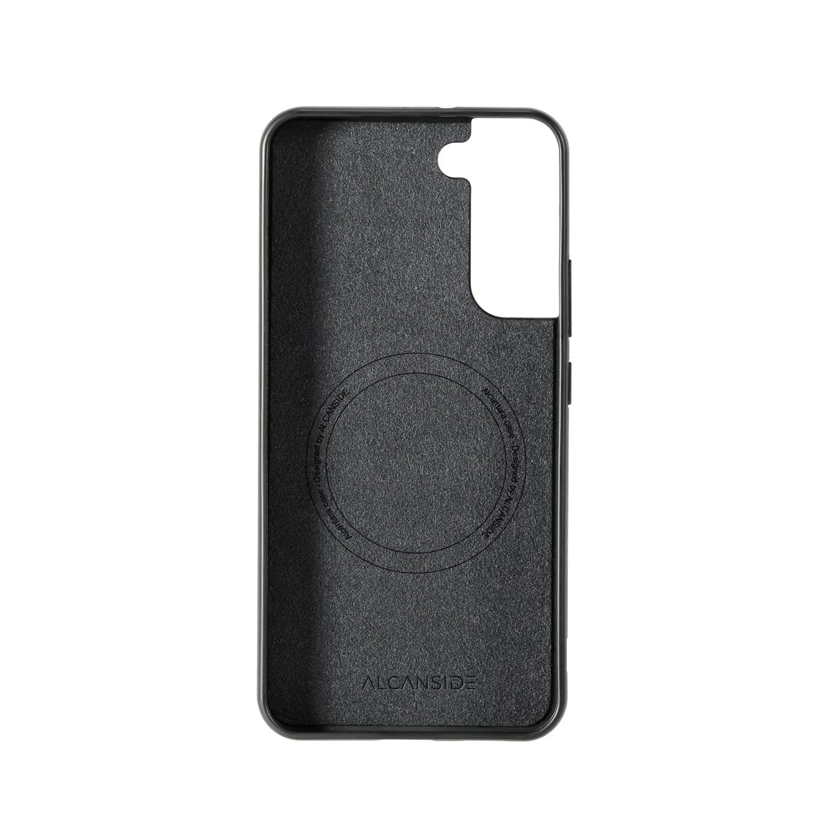 Samsung Galaxy S21FE - Alcantara Back Cover - Space Grey - Alcanside