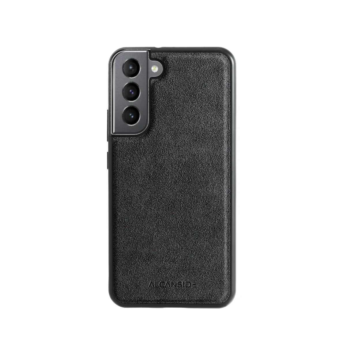 Samsung Galaxy S22 Plus - Alcantara Back Cover - Space Grey - Alcanside