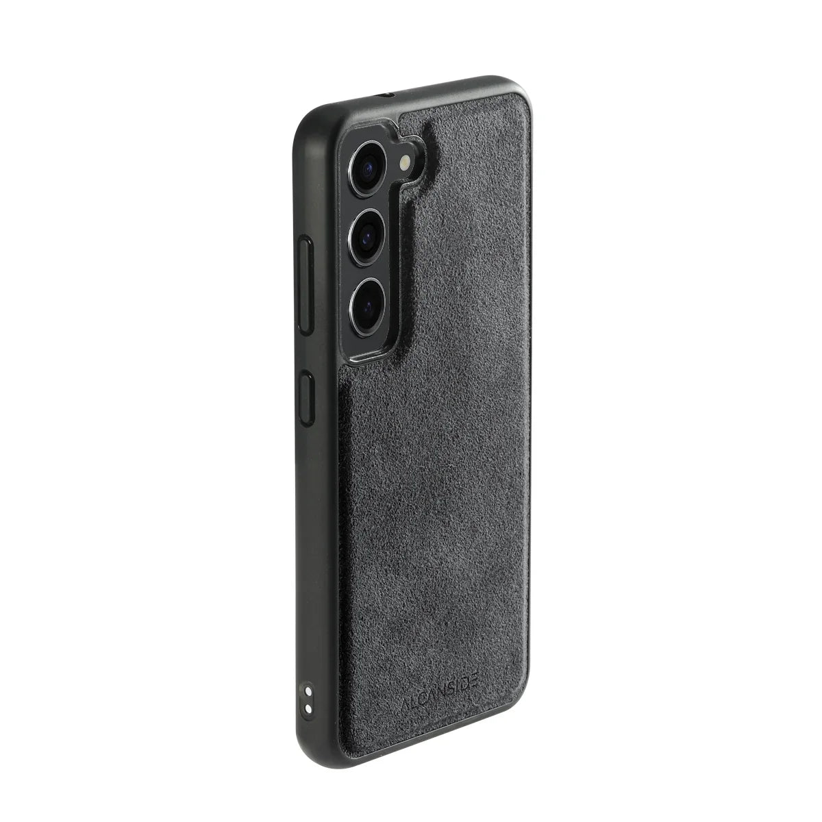 Samsung Galaxy S23 Plus - Alcantara Back Cover - Space Grey - Alcanside
