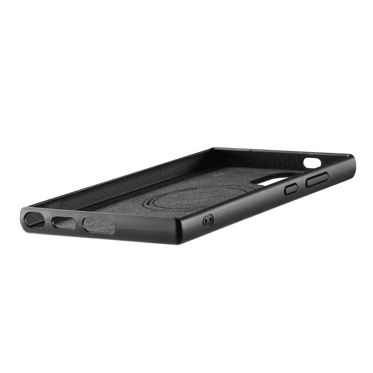 Samsung Galaxy S24 Ultra - Alcantara Back Cover - Space Grey - Alcanside