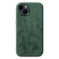 iPhone 14 Plus - Alcantara Case- Midnight Green
